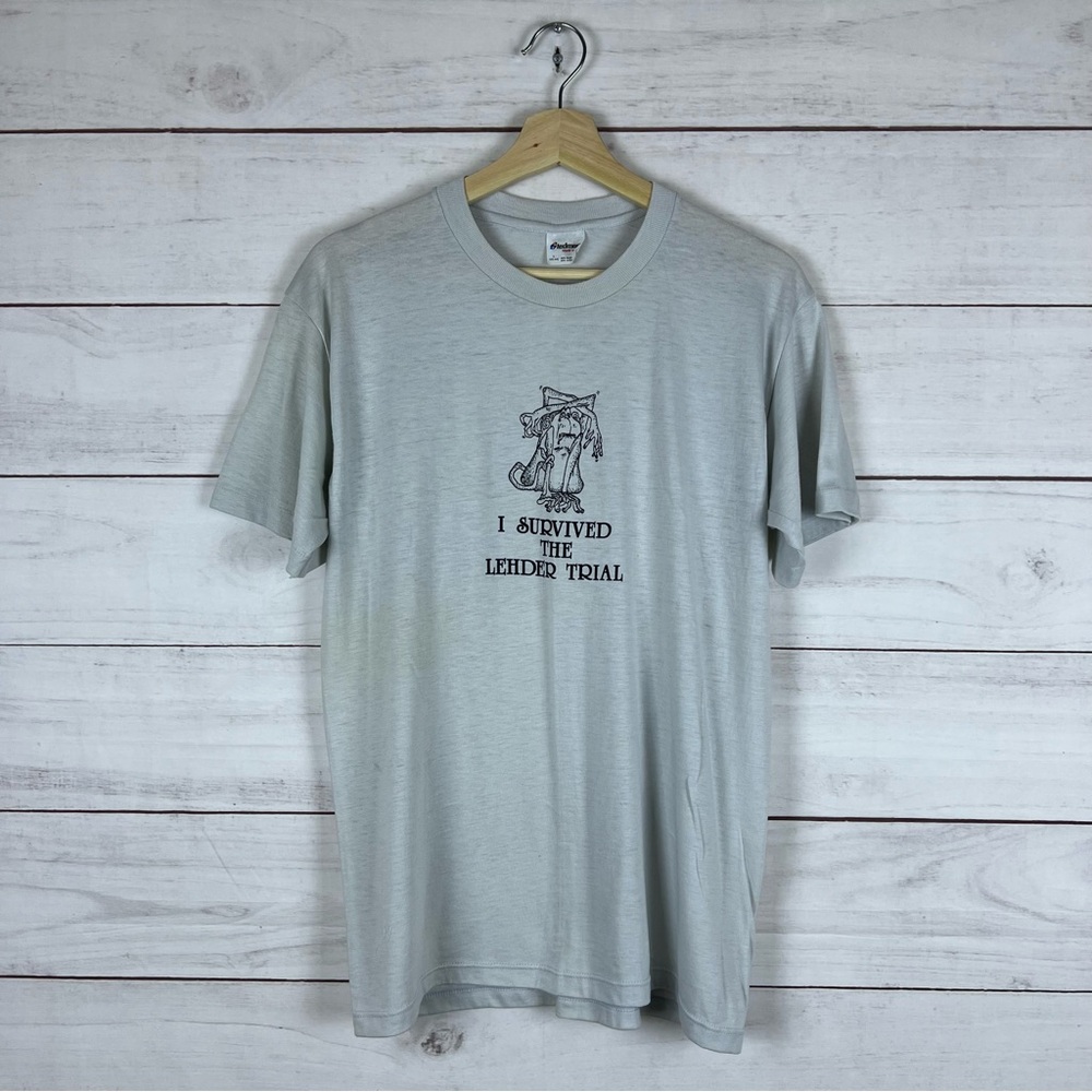 RARE Vintage 1980s Carlos Lehder Trial Colombian Cartel Pablo Escobar T-Shirt M